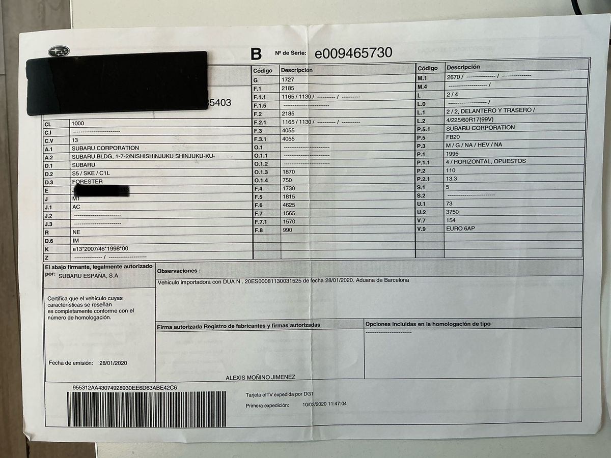 Subaru Forester d'occasion