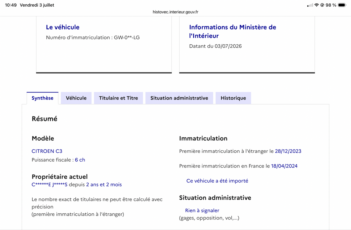 Citroen C3 d'occasion