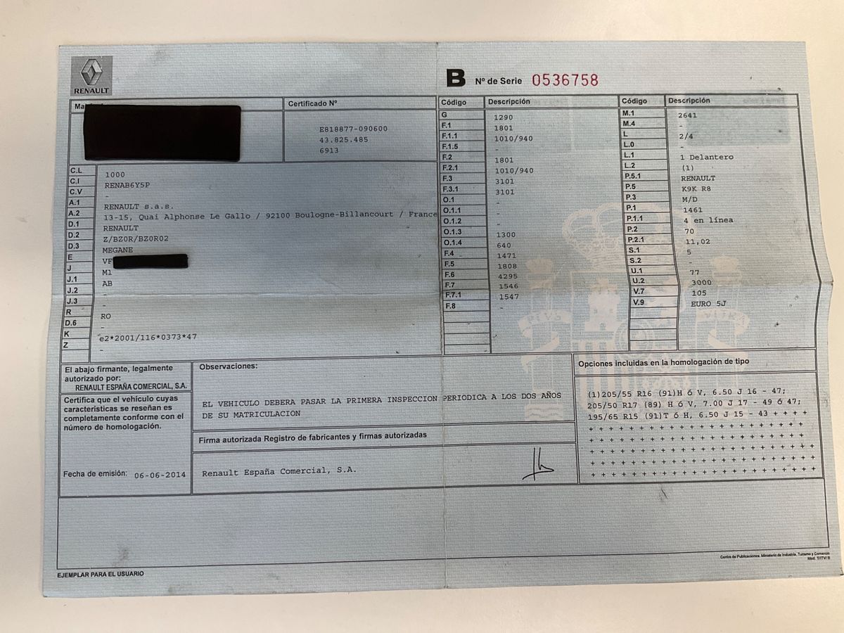 Renault Megane d'occasion