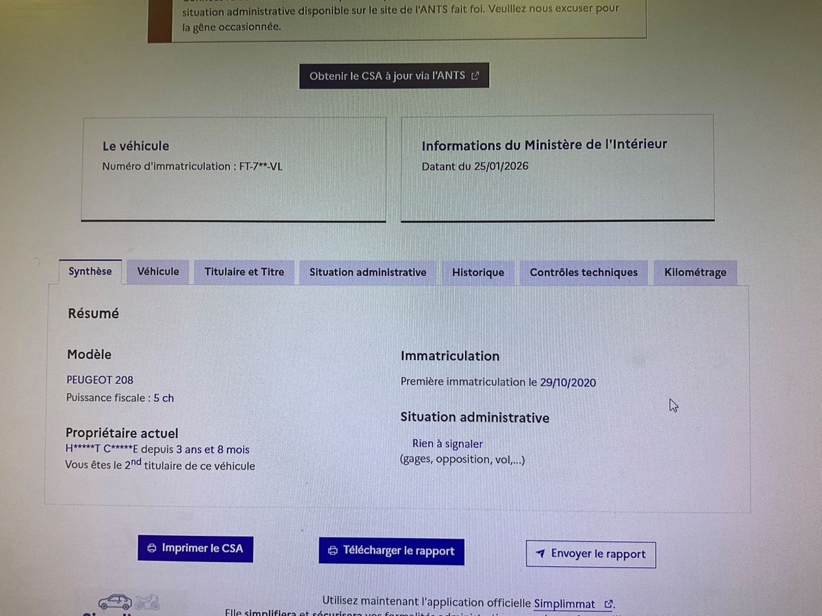 Peugeot 208 d'occasion