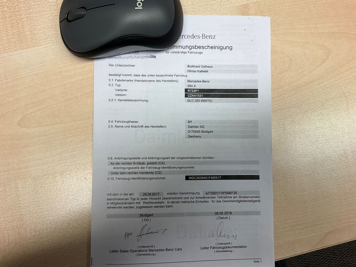 Mercedes-Benz GLC-Klasse d'occasion