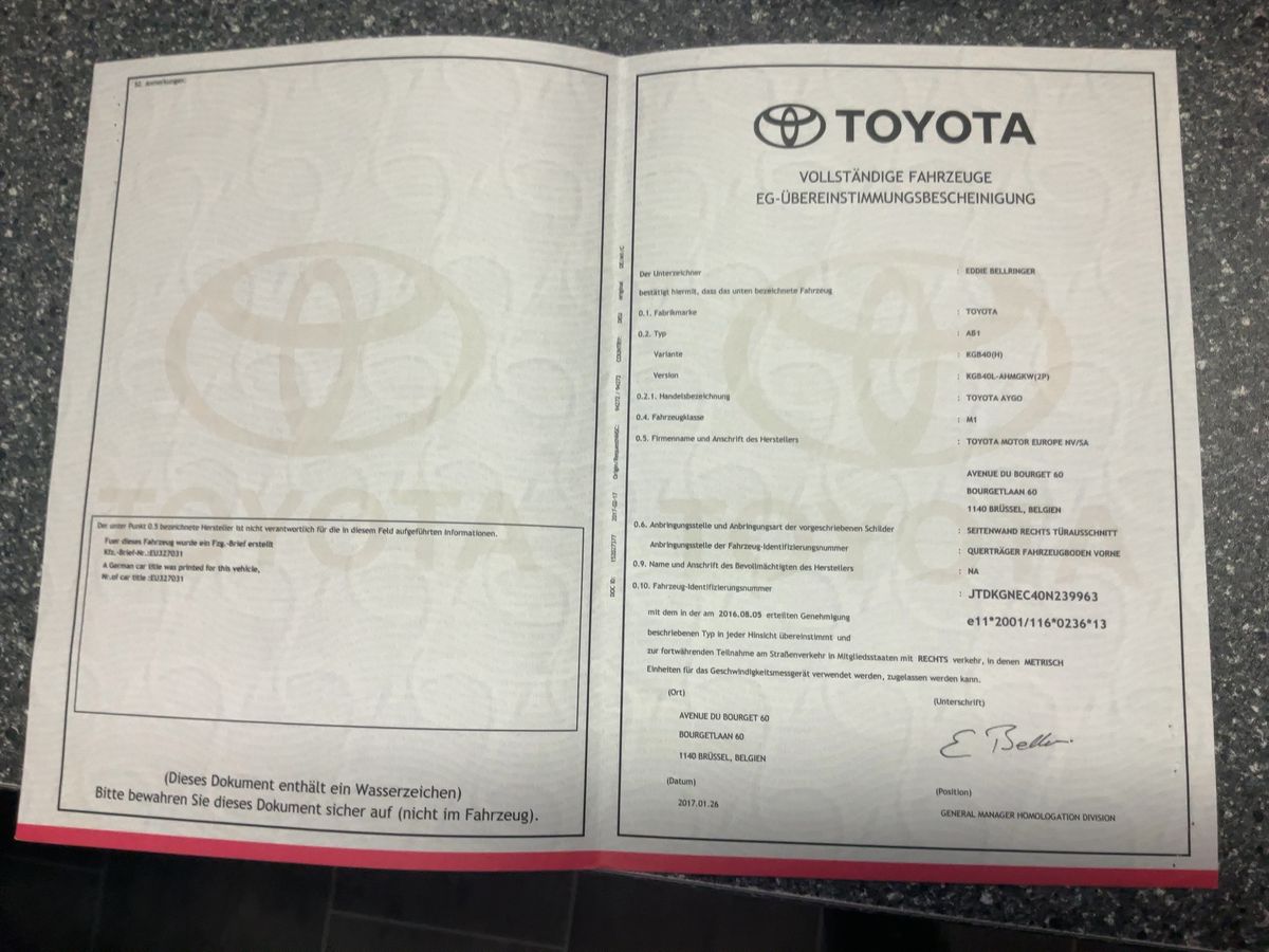 Toyota Aygo d'occasion