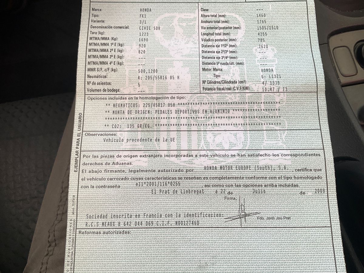 Honda Civic d'occasion