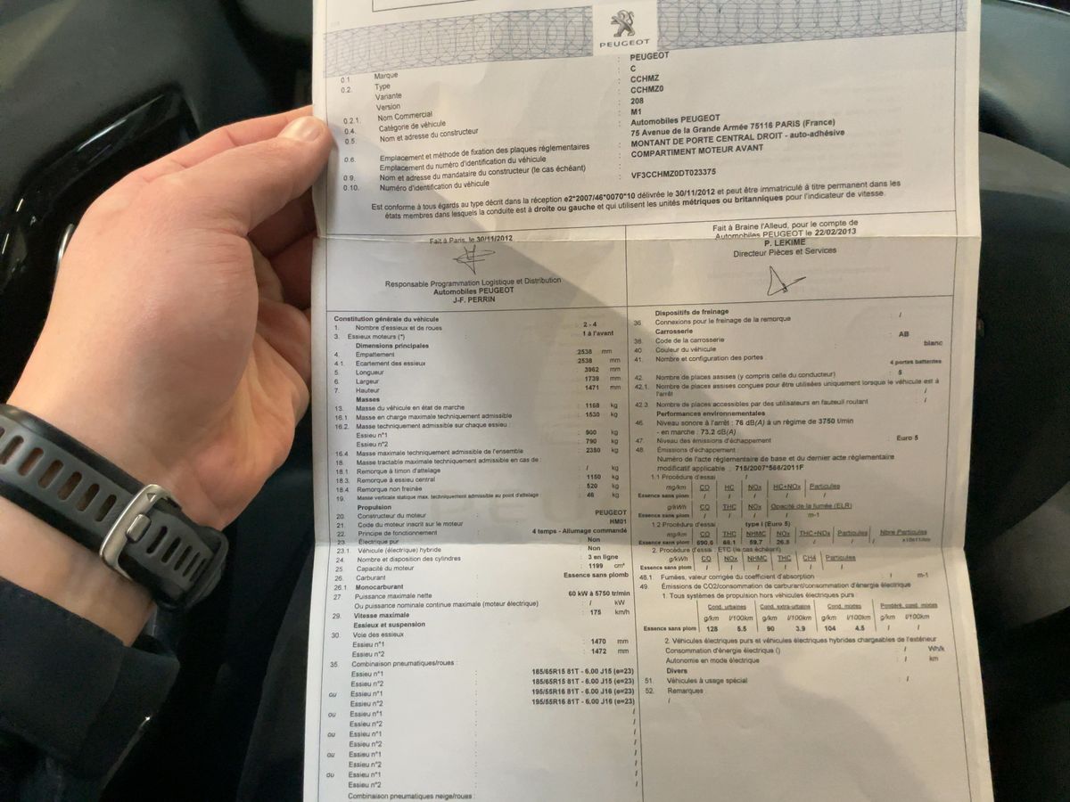 Peugeot 208 d'occasion