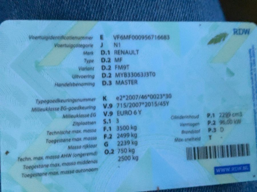 Renault Master d'occasion