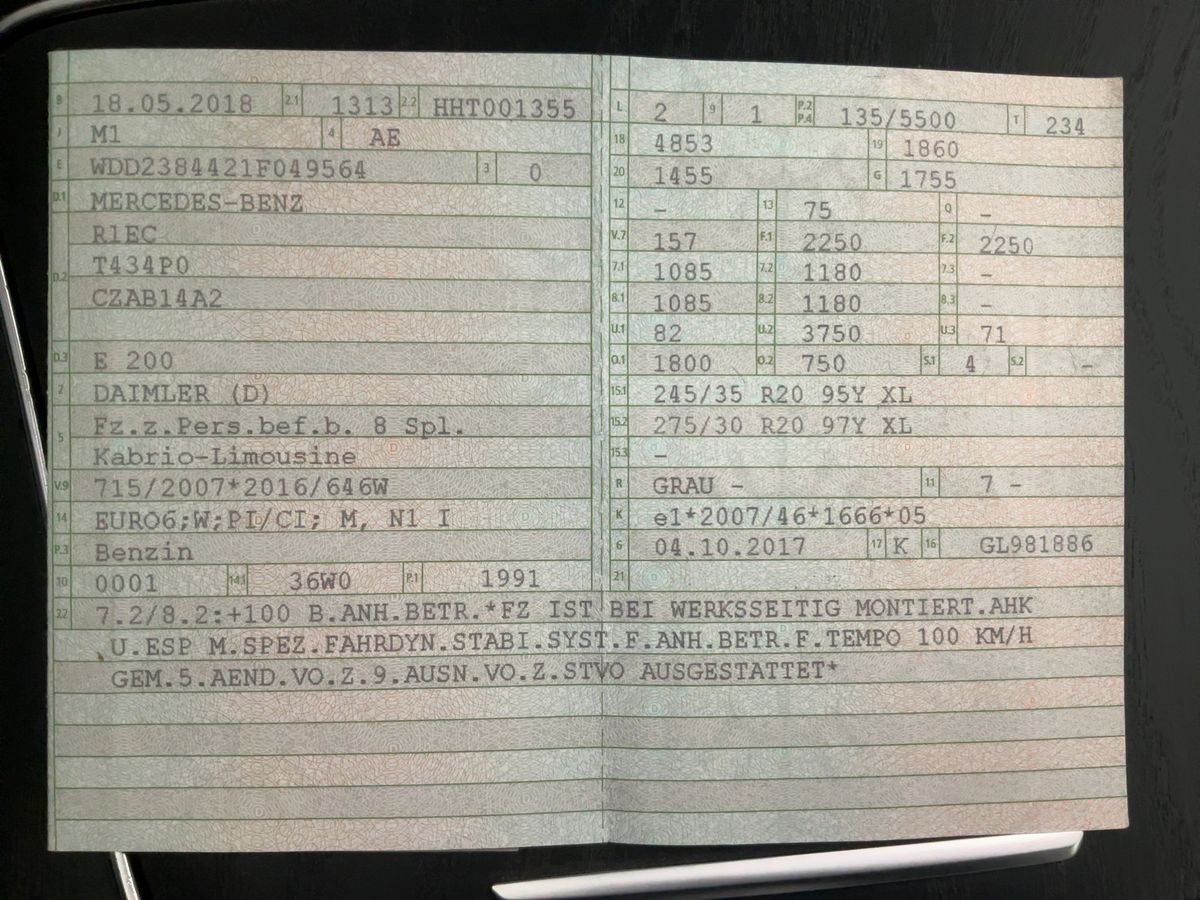 Mercedes-Benz E-Klasse d'occasion