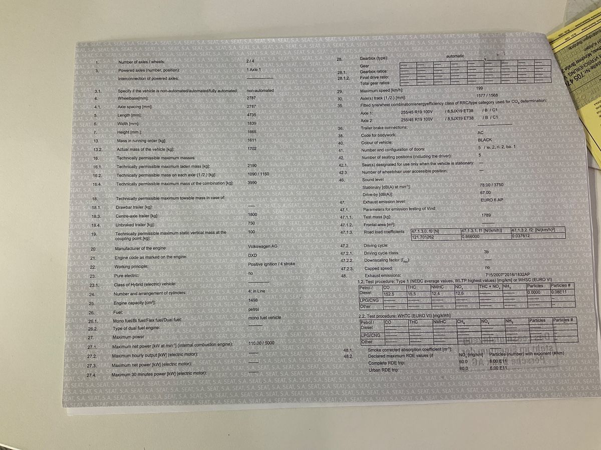 Seat Tarraco 1.5 TSI ACT FR