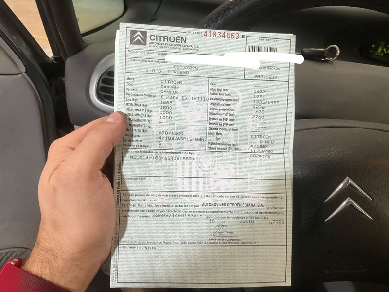 Citroen Xsara Picasso 1.6 LX Plus — zdjęcie 6