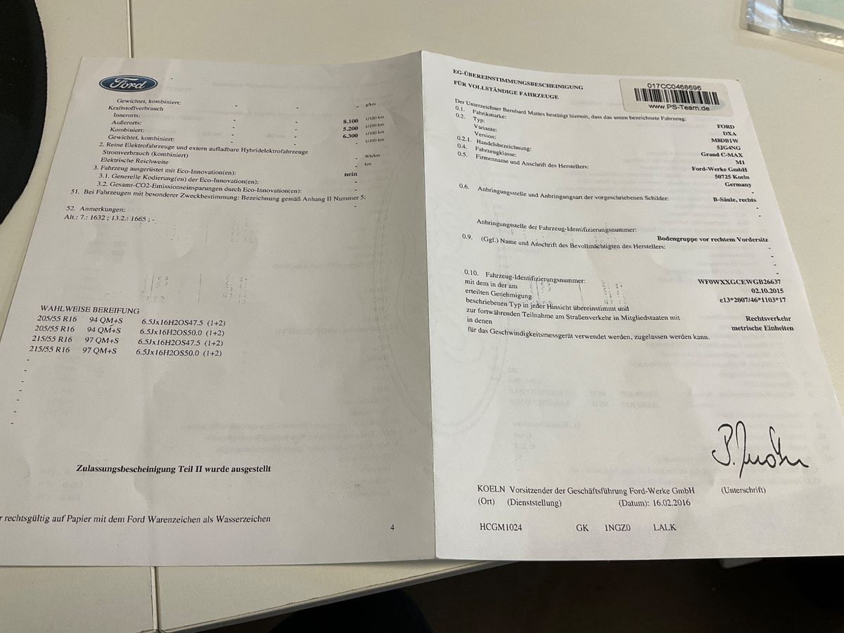 Ford Grand d'occasion