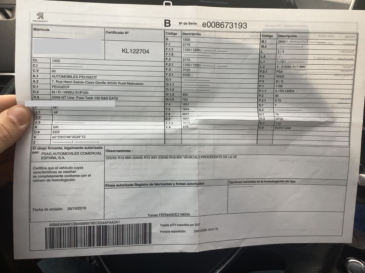 Peugeot 5008 d'occasion