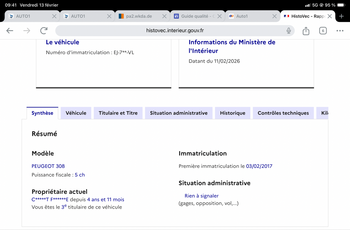 Peugeot 308 d'occasion