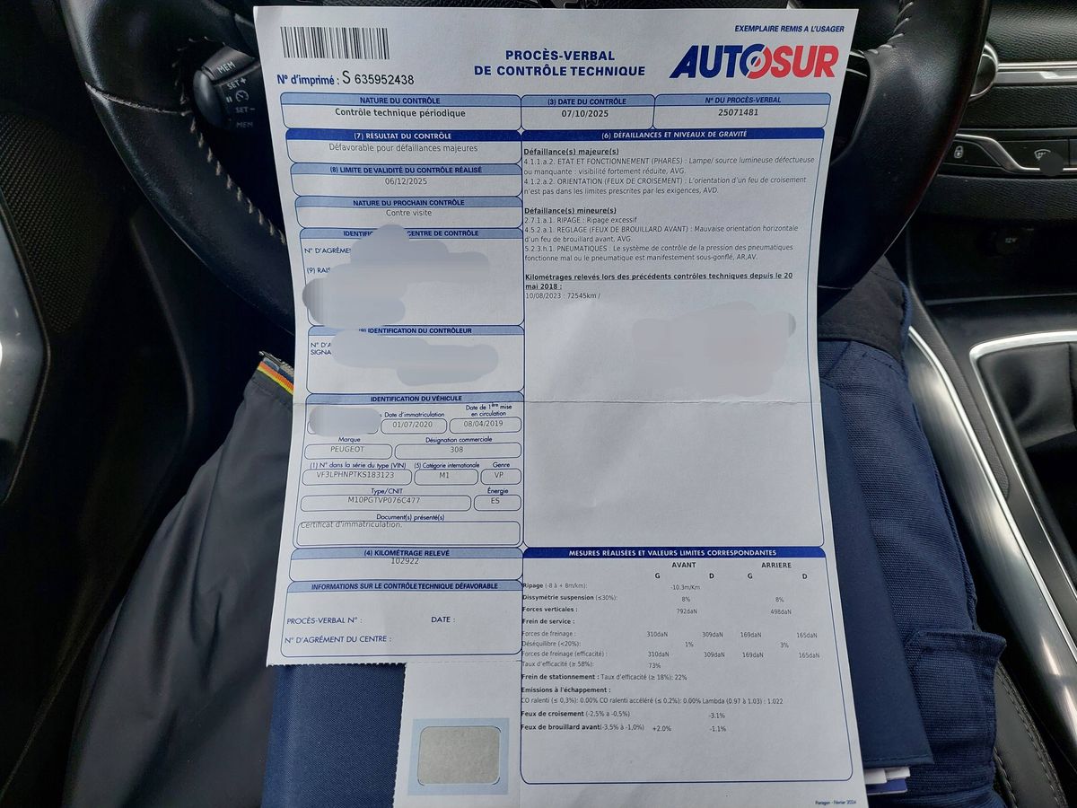 Peugeot 308 d'occasion