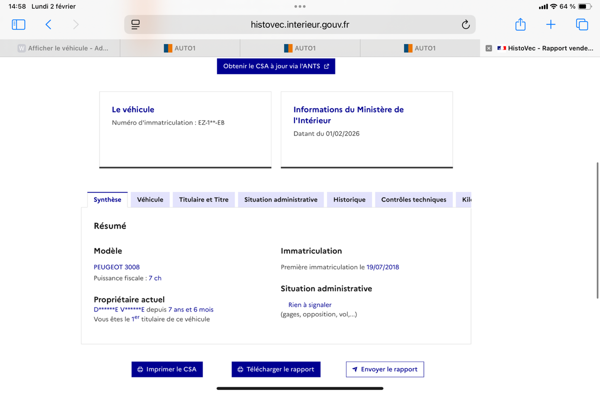 Peugeot 3008 d'occasion