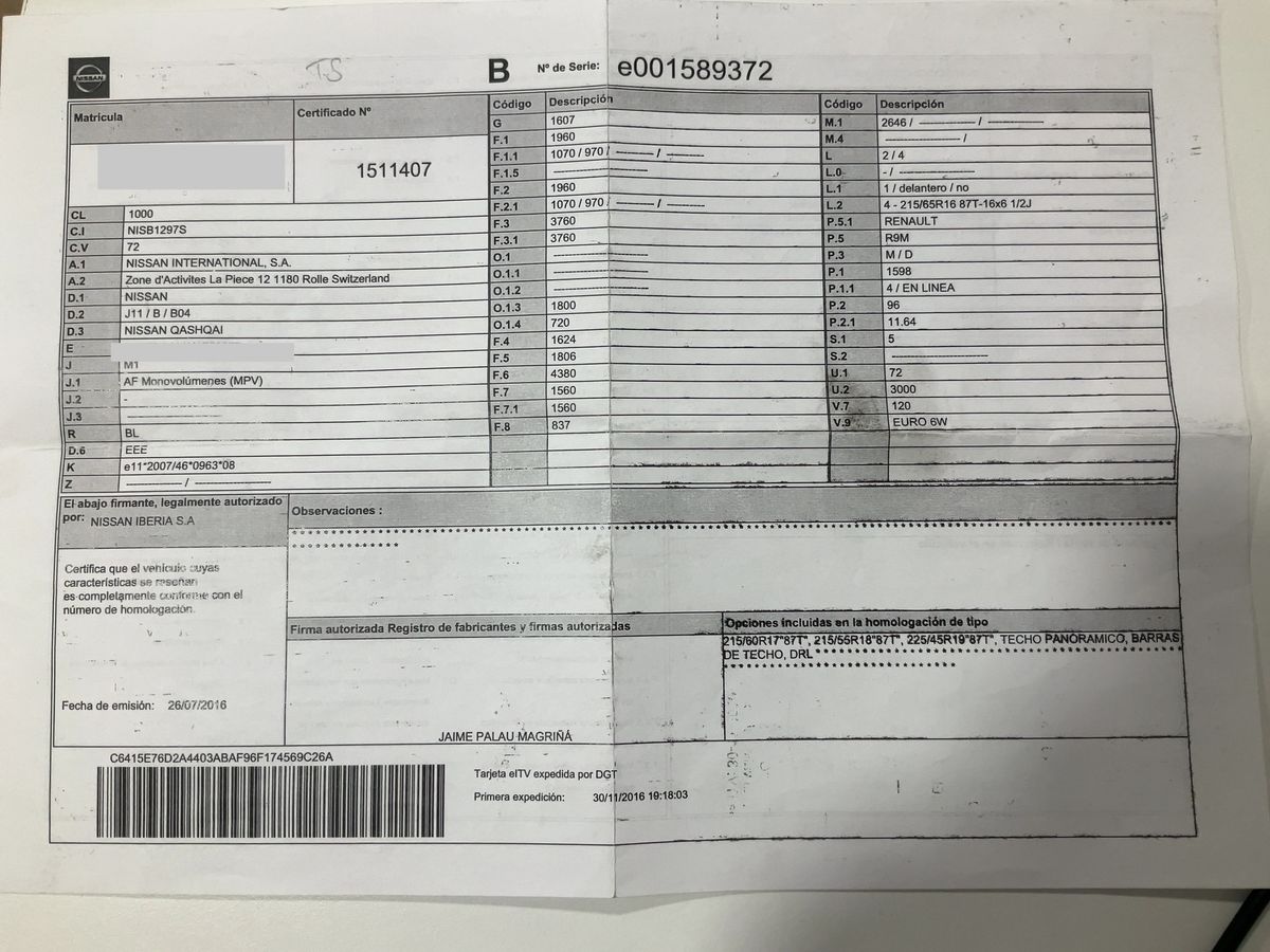 Nissan Qashqai d'occasion