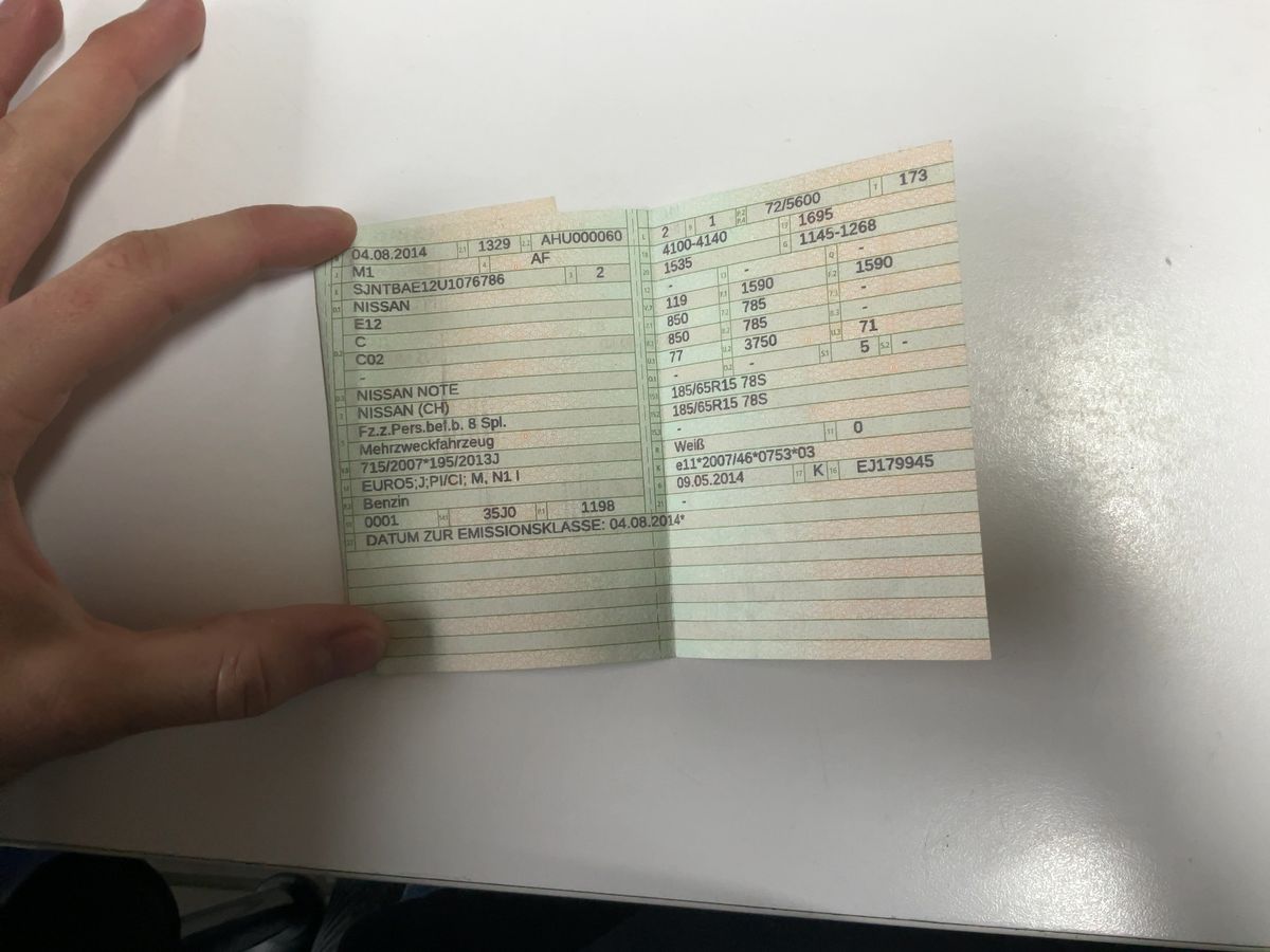 Nissan Note d'occasion