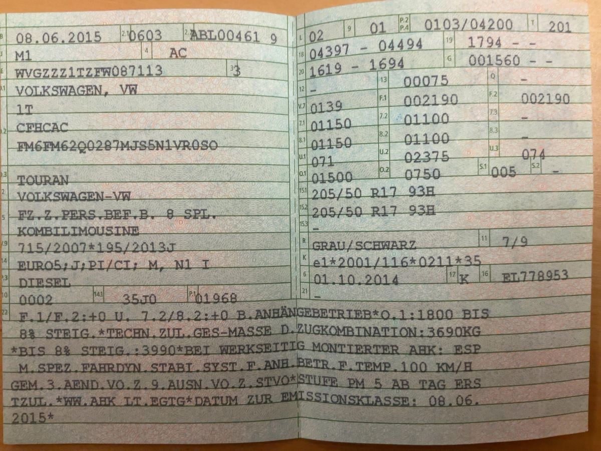 Volkswagen Touran d'occasion