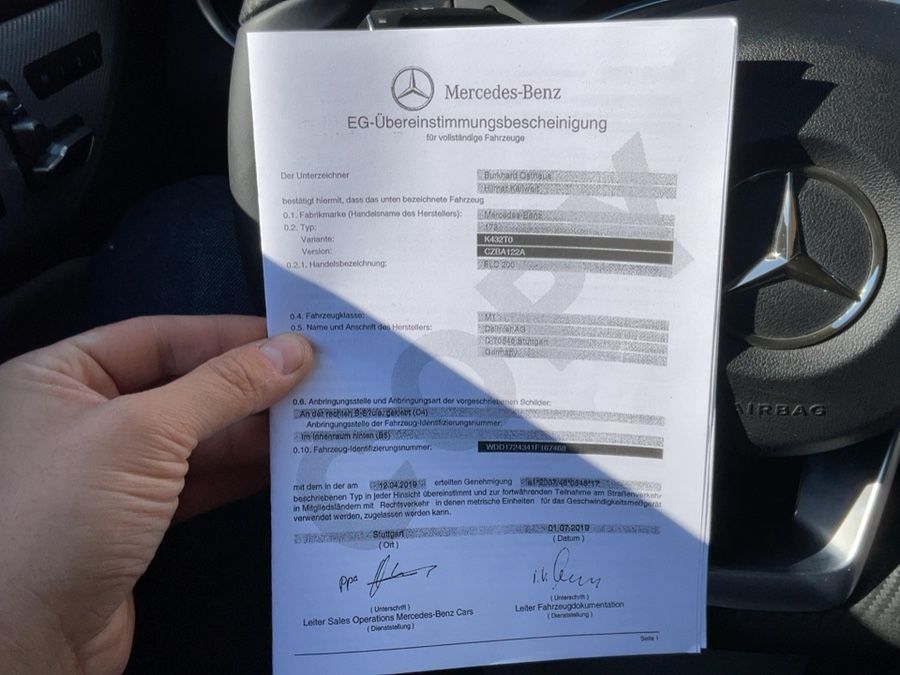 Mercedes-Benz SLC-Klasse d'occasion