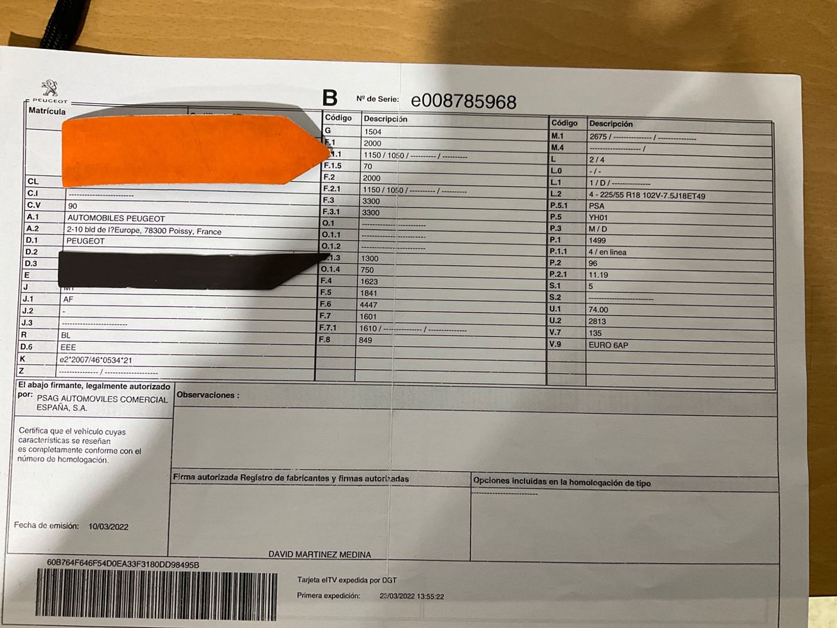 Peugeot 3008 1.5 Blue-HDi Allure Pack