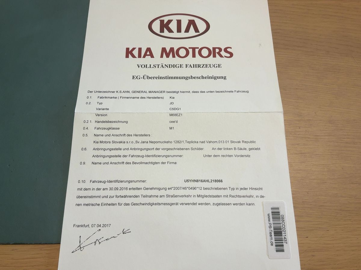 Kia cee'd d'occasion