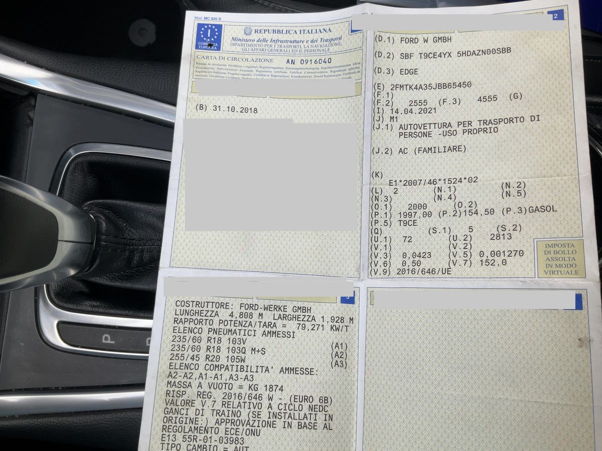 Ford Edge d'occasion