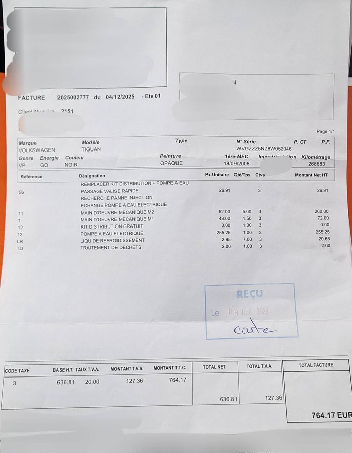 Volkswagen Tiguan d'occasion