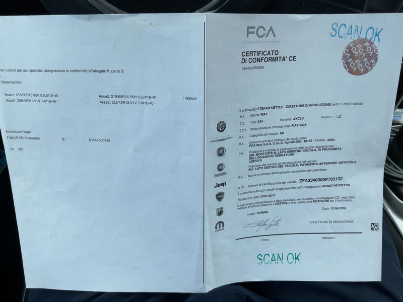 Fiat 500X 1.4 Turbo Mirror 2018 – снимка 21