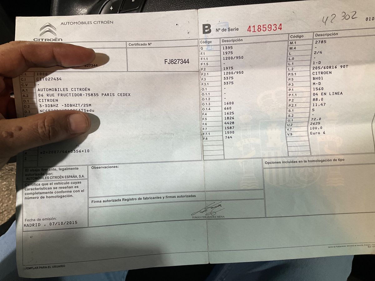 Citroen C4 Picasso 1.6 Blue-HDi Live Edition