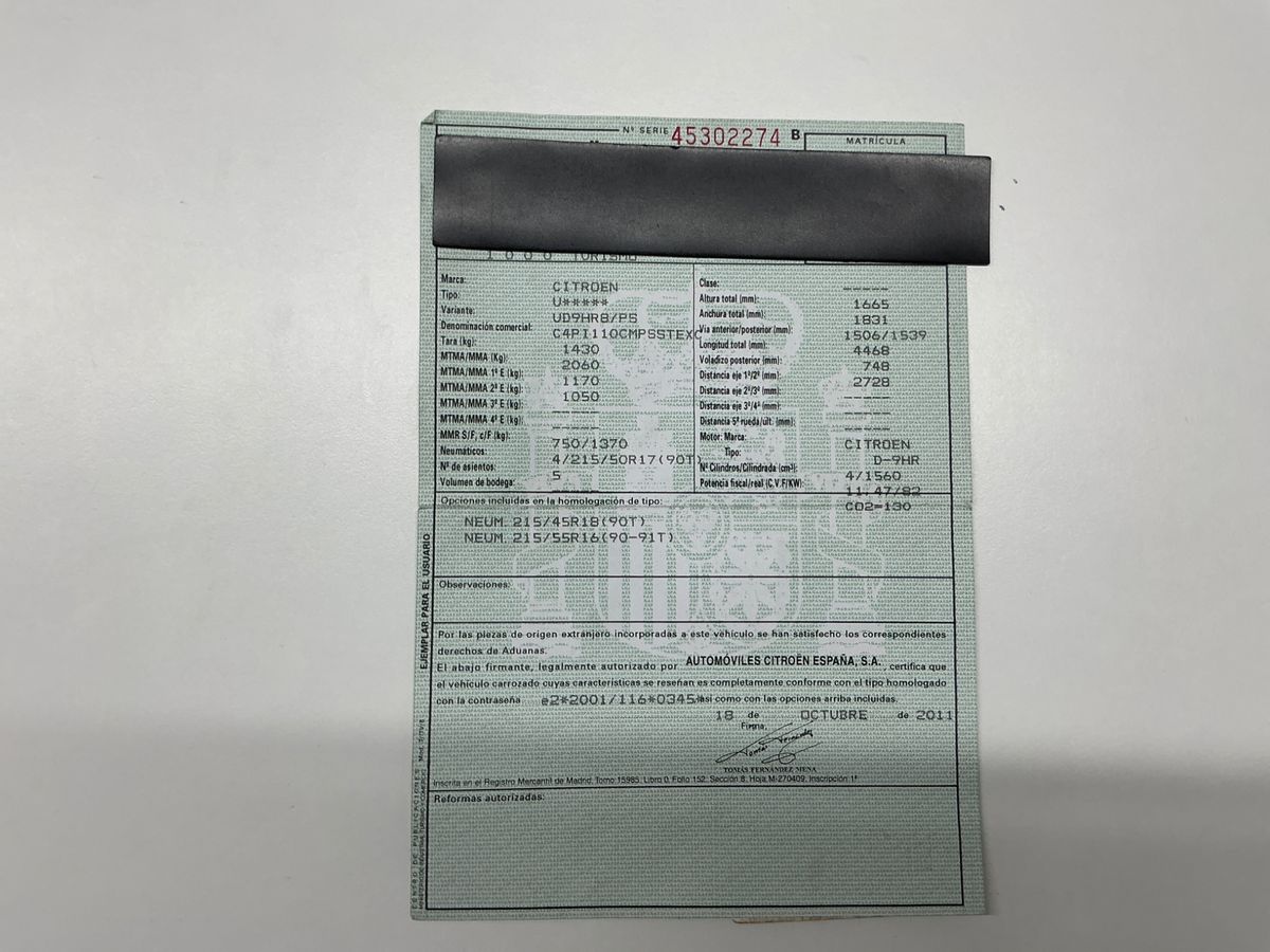 Citroen C4 Picasso 1.6 HDi SX