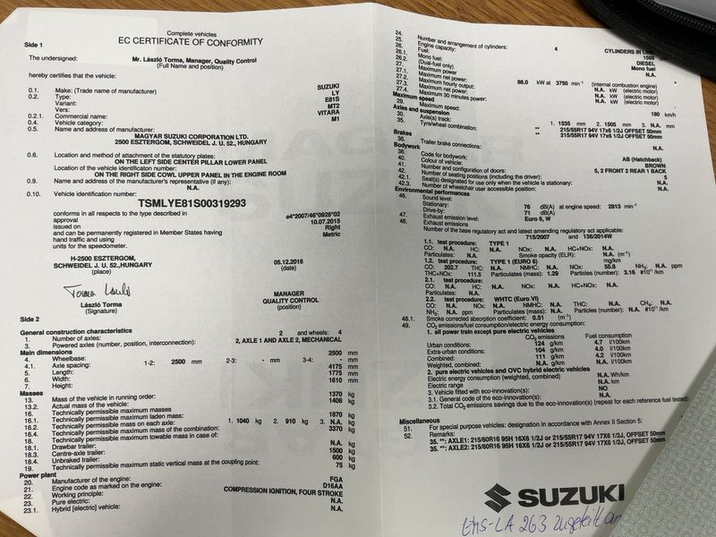 Suzuki Vitara 1.6 Club 4x2 — zdjęcie 16