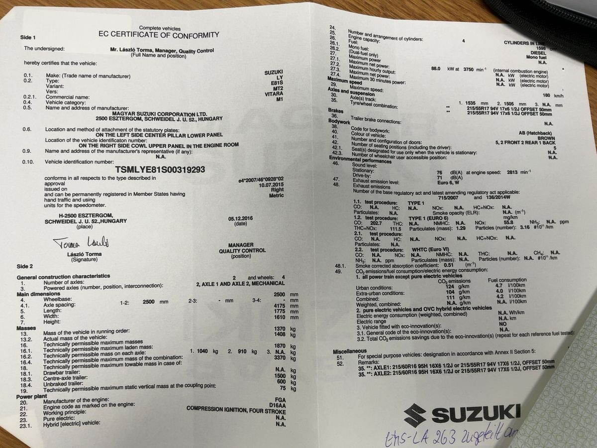 Suzuki Vitara d'occasion