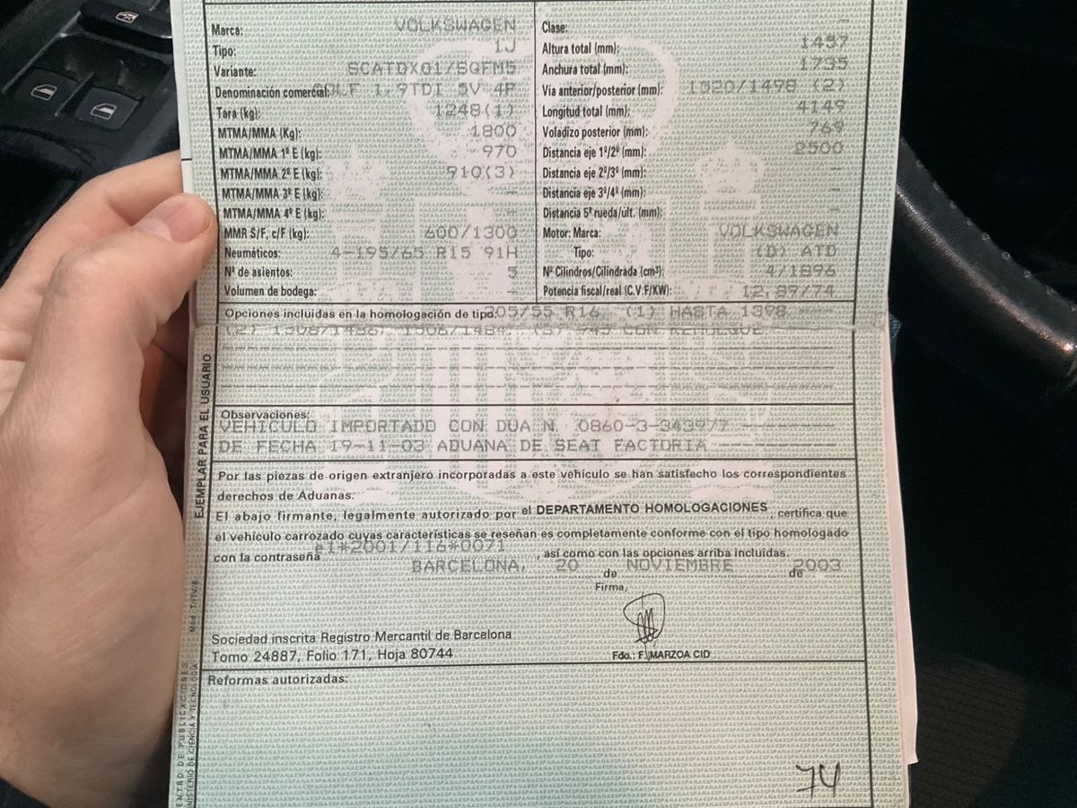 Volkswagen Golf IV 1.9 TDI Last Edition