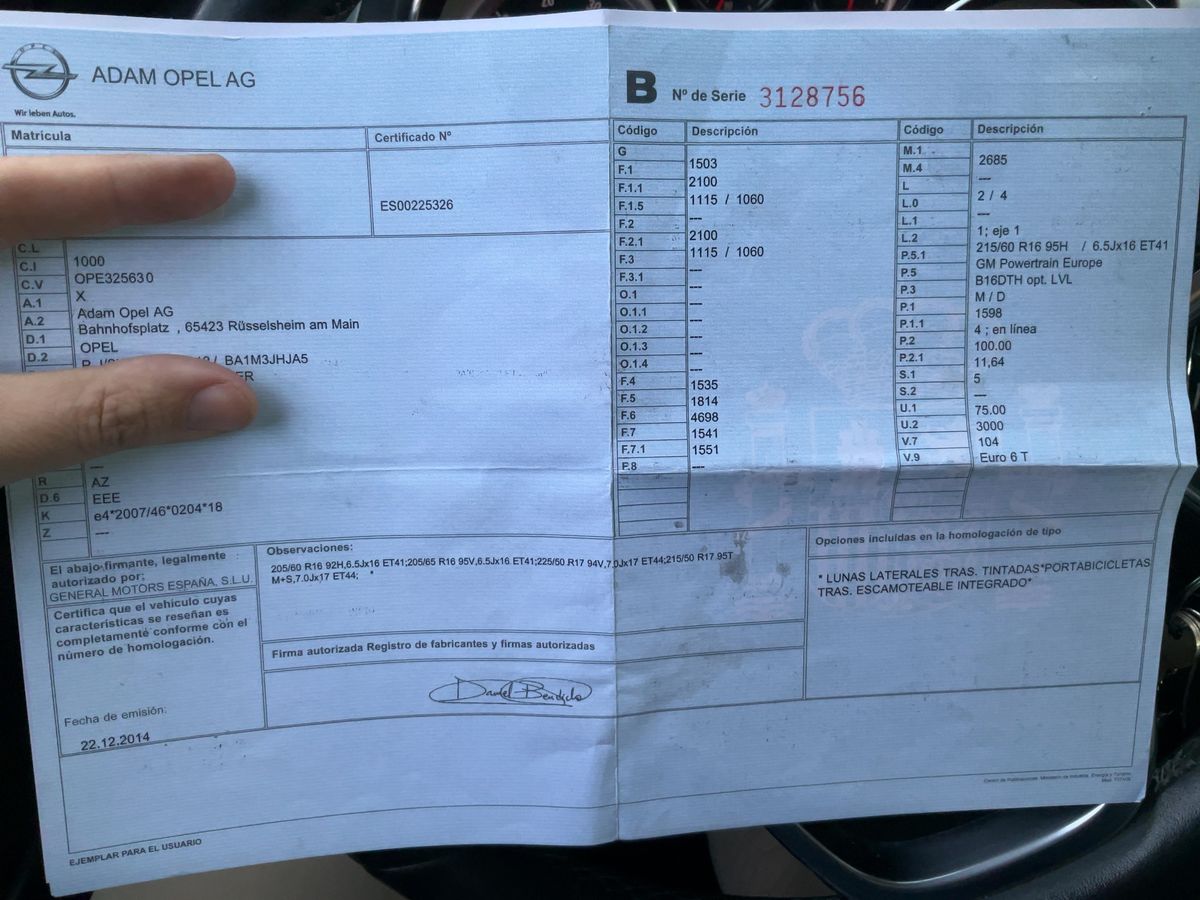 Opel Astra 1.6 CDTI DPF Excellence