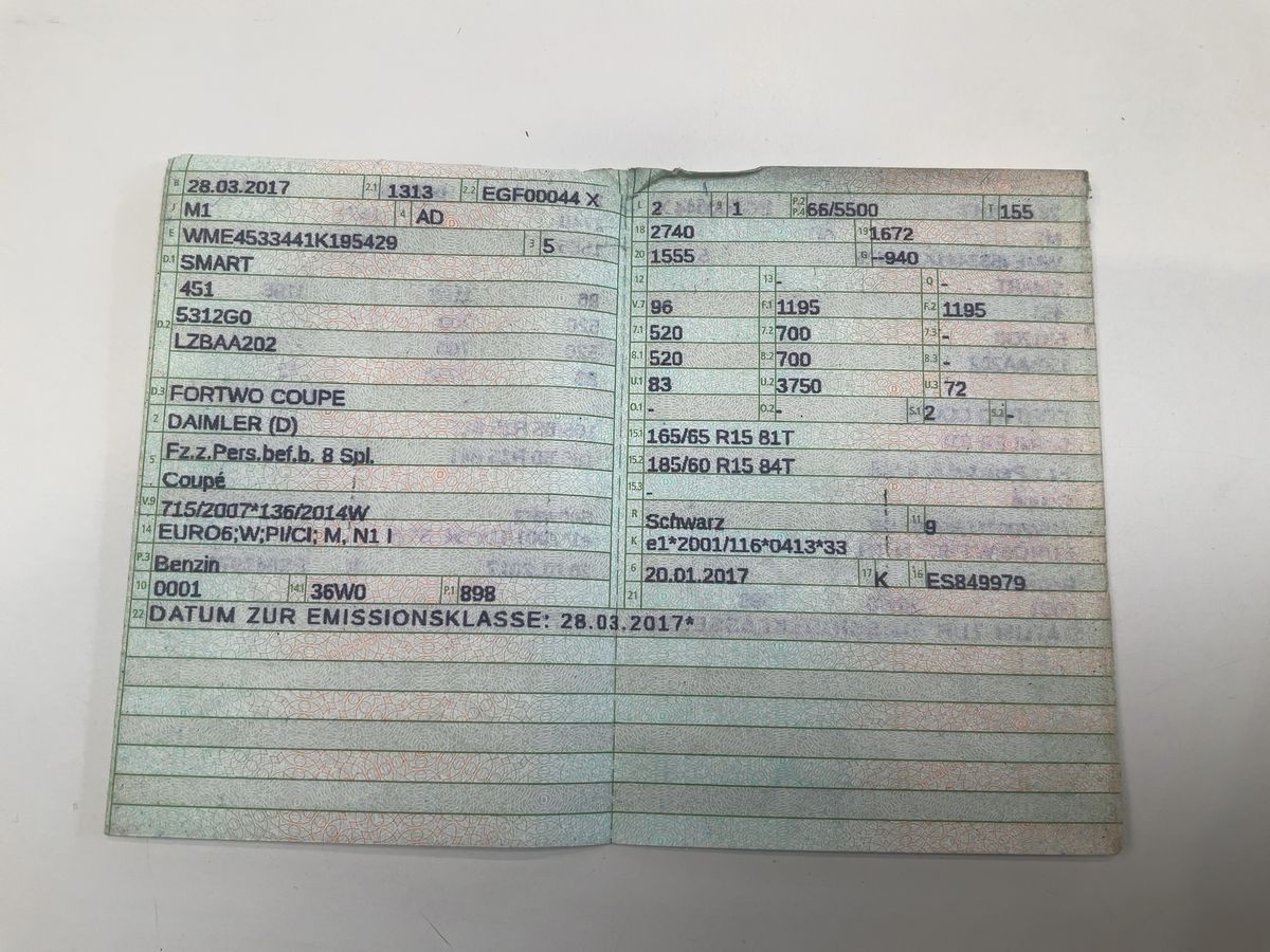 Smart fortwo d'occasion