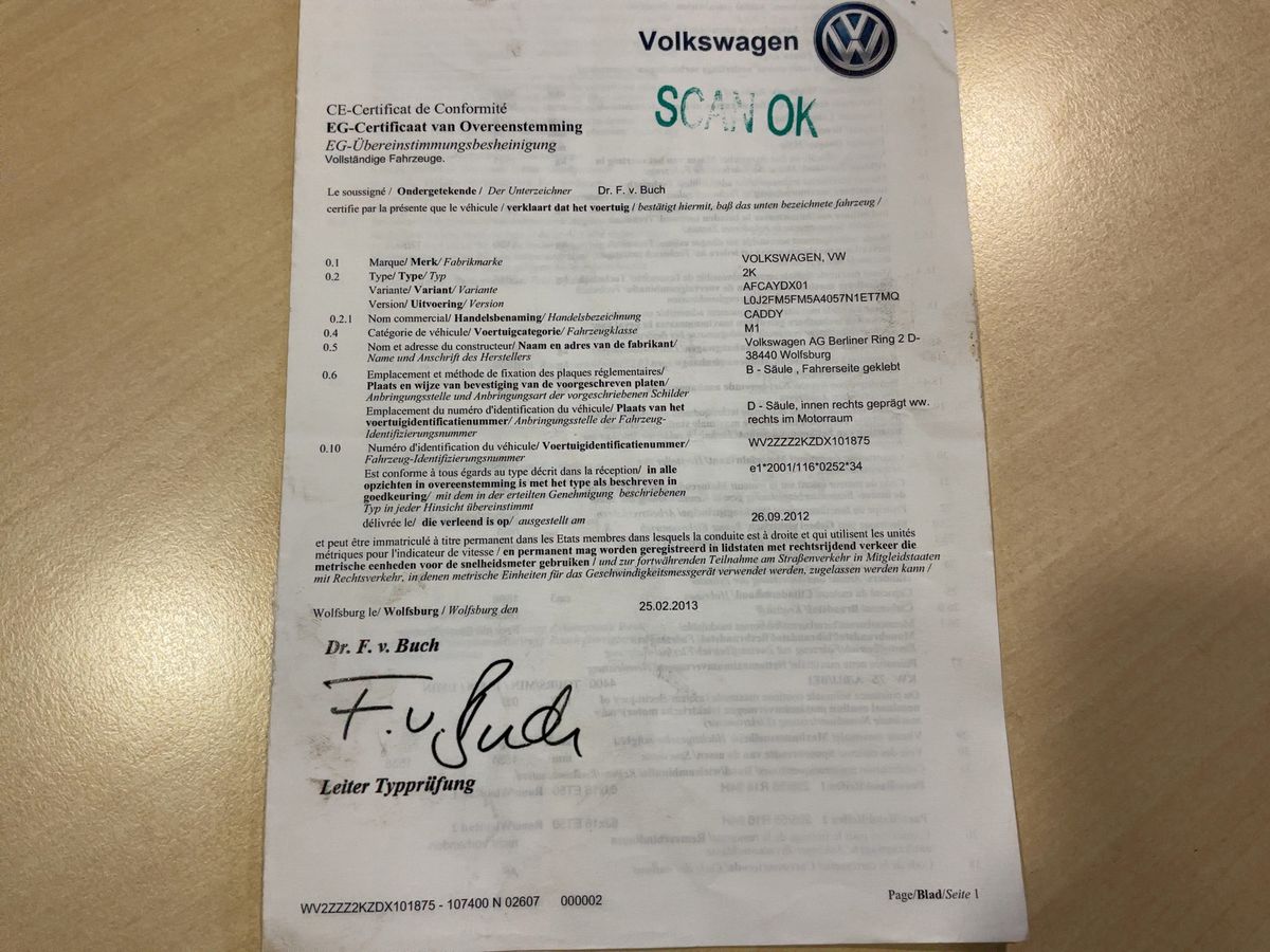 Volkswagen Caddy d'occasion