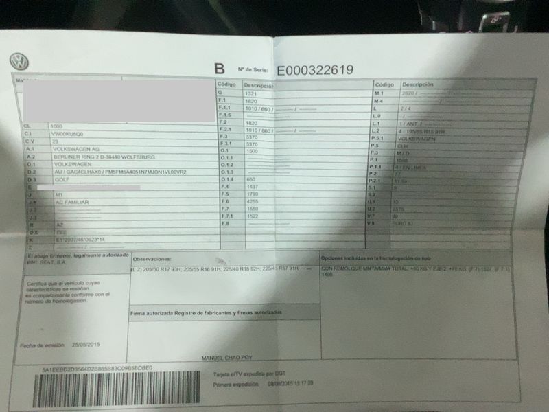 Volkswagen Golf VII 1.6 TDI Advance BlueMotion Tech 2015 – снимка 21
