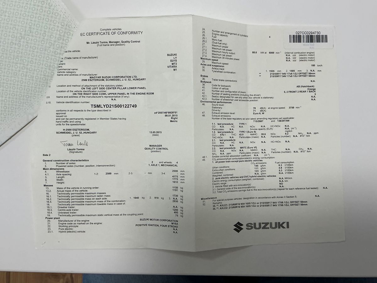 Suzuki Vitara d'occasion