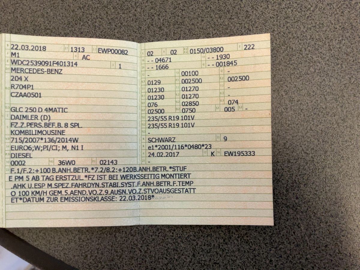 Mercedes-Benz GLC-Klasse d'occasion