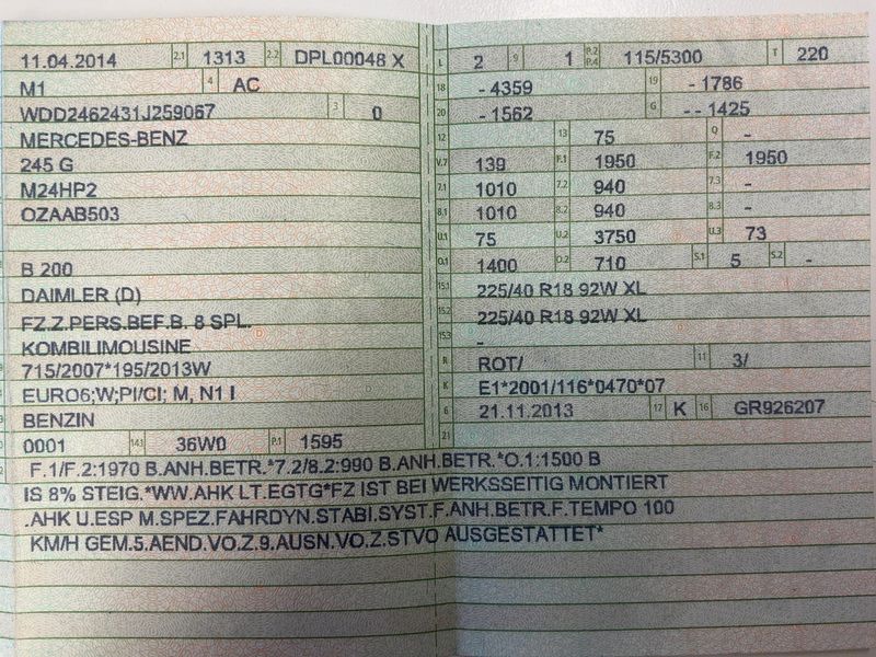 Mercedes-Benz B-Klasse B 200 — zdjęcie 15
