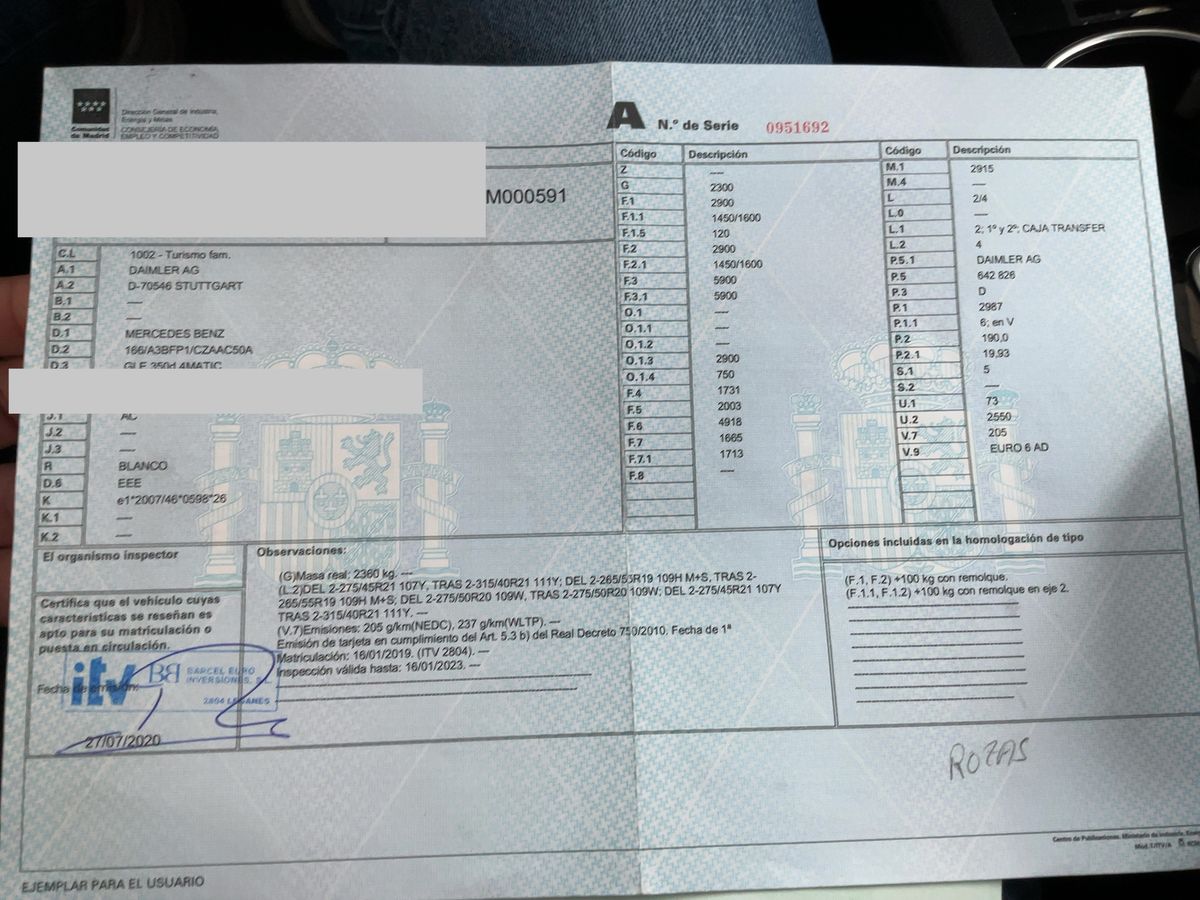 Mercedes-Benz GLE-Klasse d'occasion