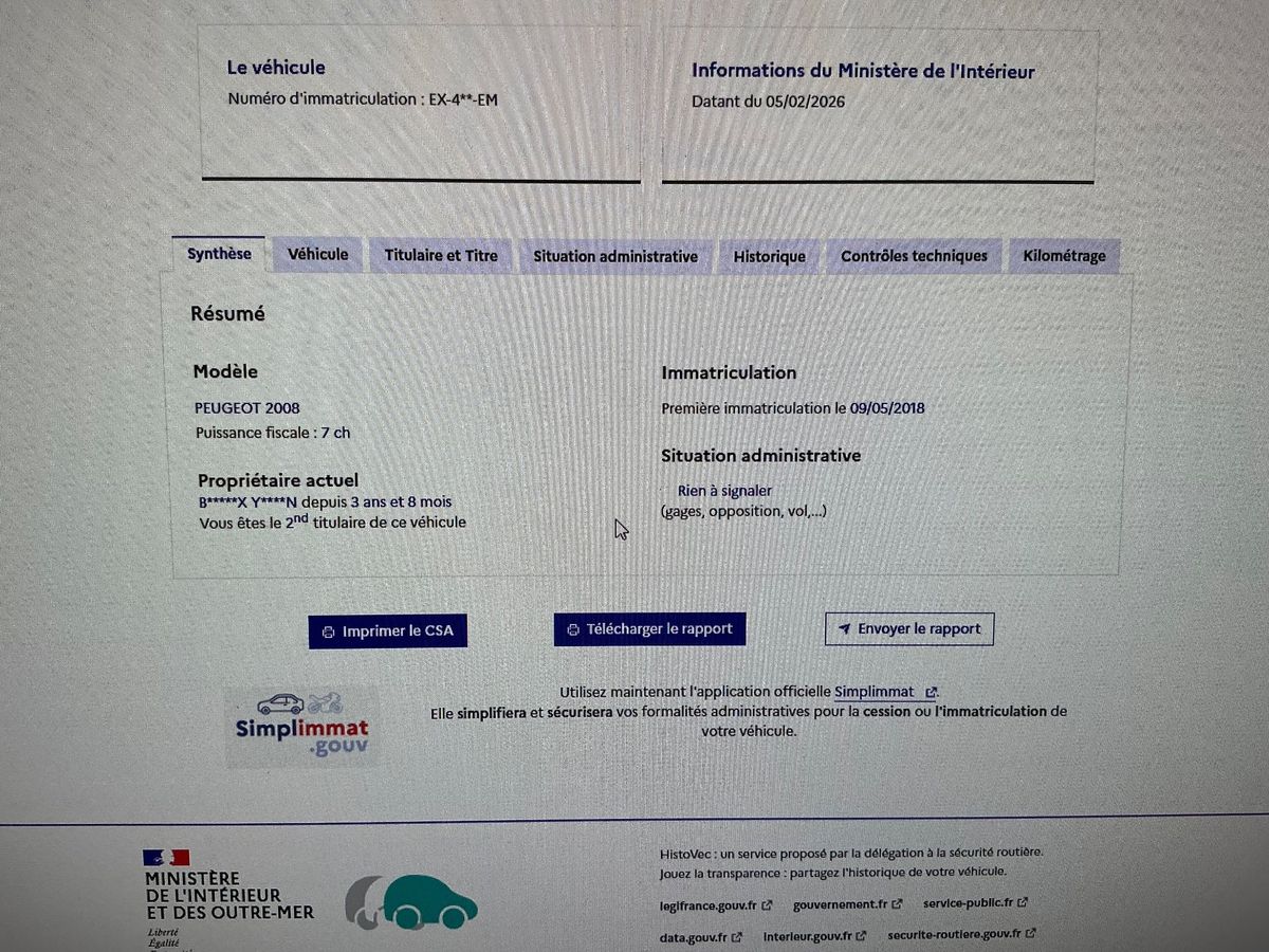 Peugeot 2008 d'occasion