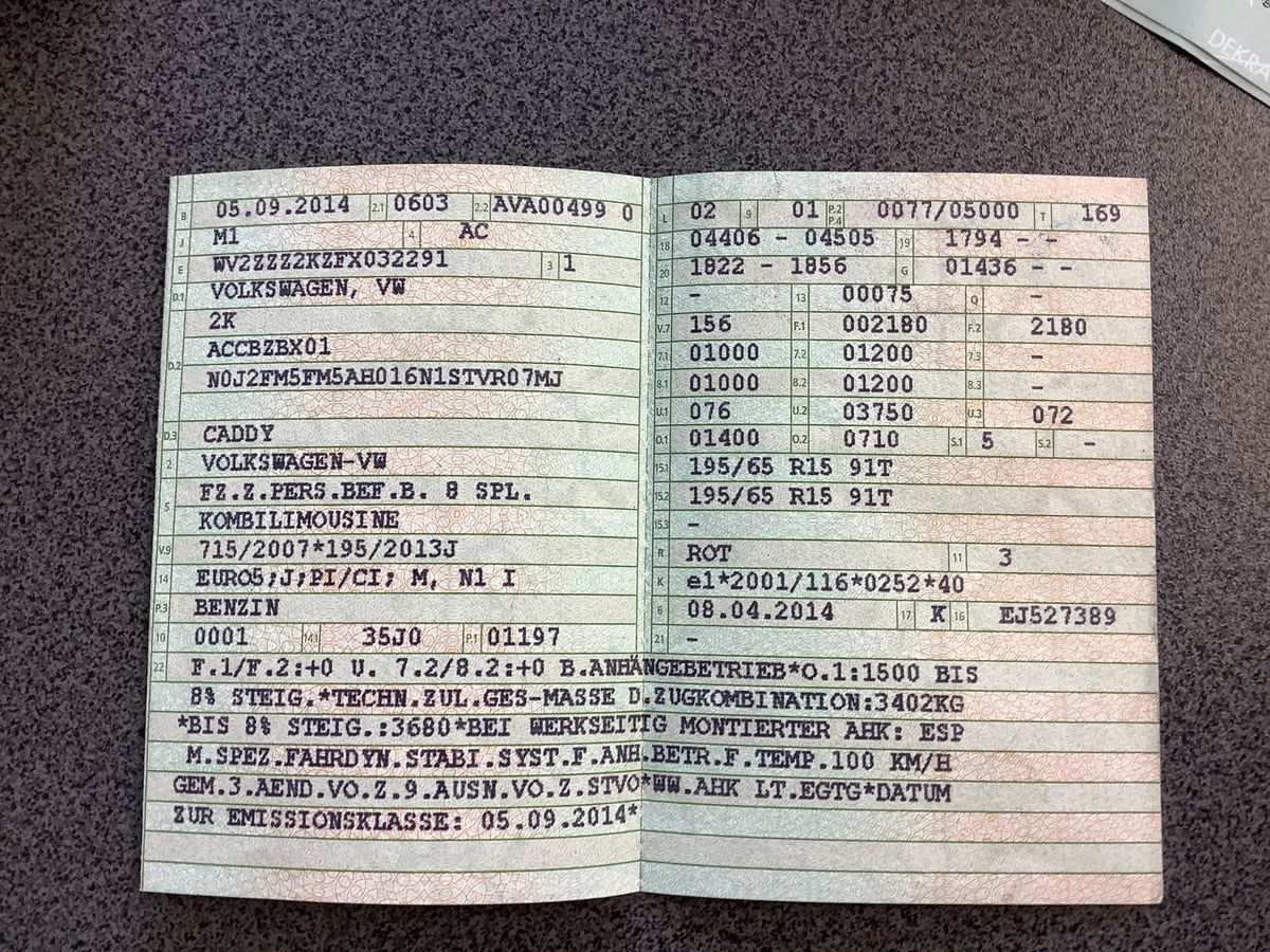 Volkswagen Caddy 1.2 TSI Soccer Trendline