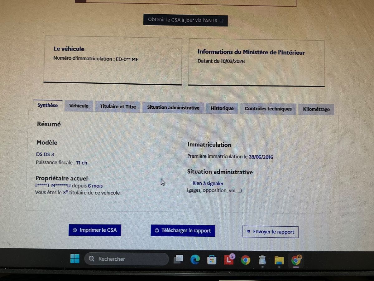 DS Automobiles d'occasion