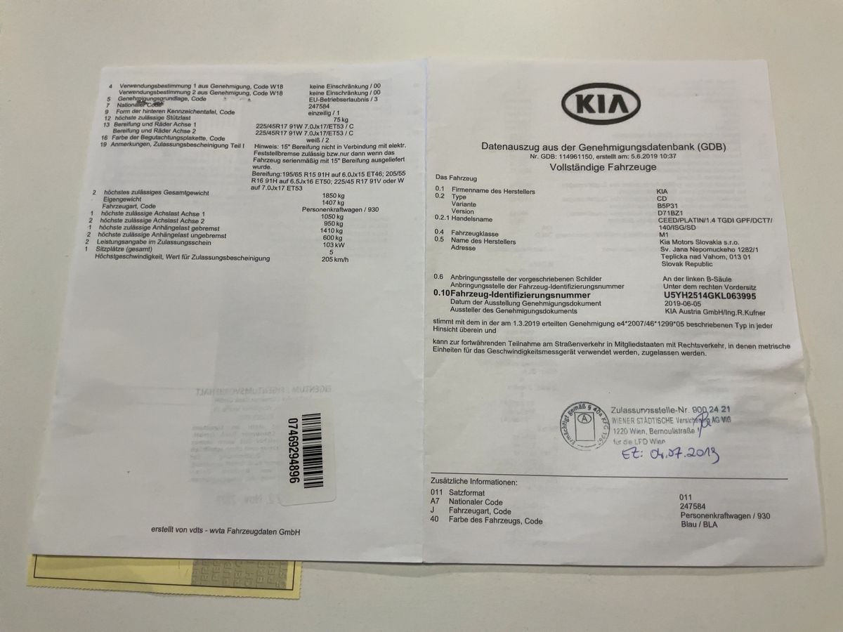 Kia cee'd d'occasion