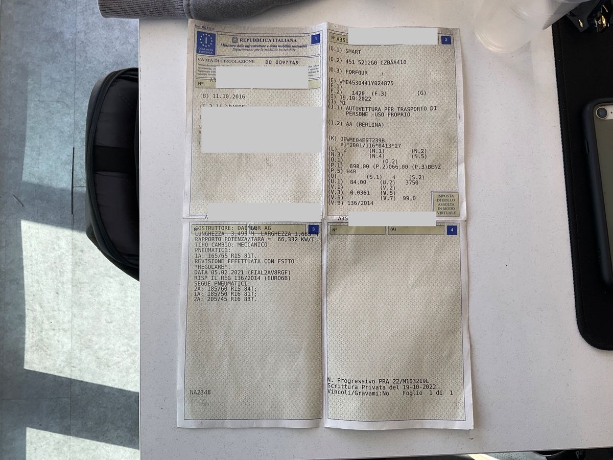 Smart forfour d'occasion