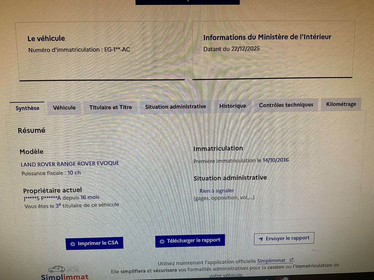 Land Rover d'occasion