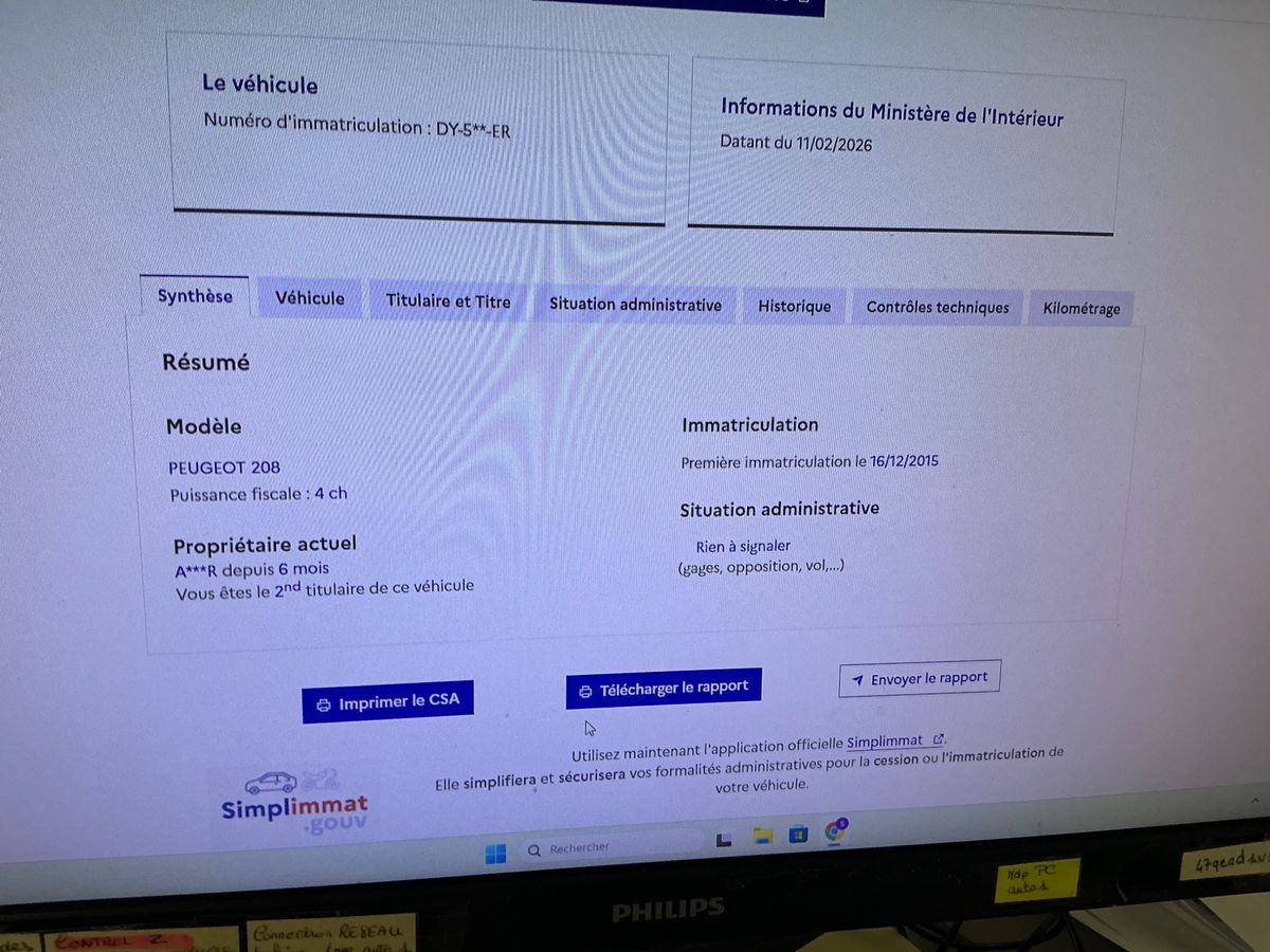 Peugeot 208 d'occasion