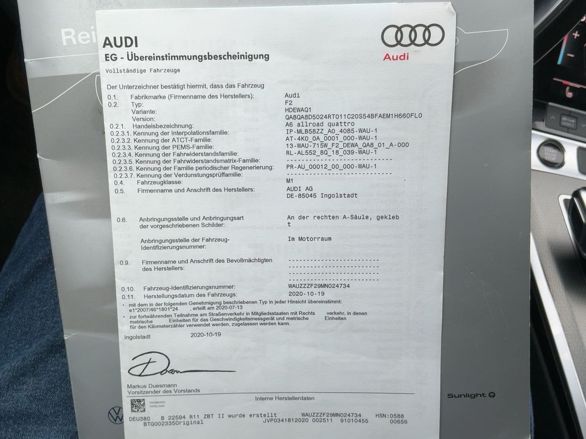 Audi A6 d'occasion