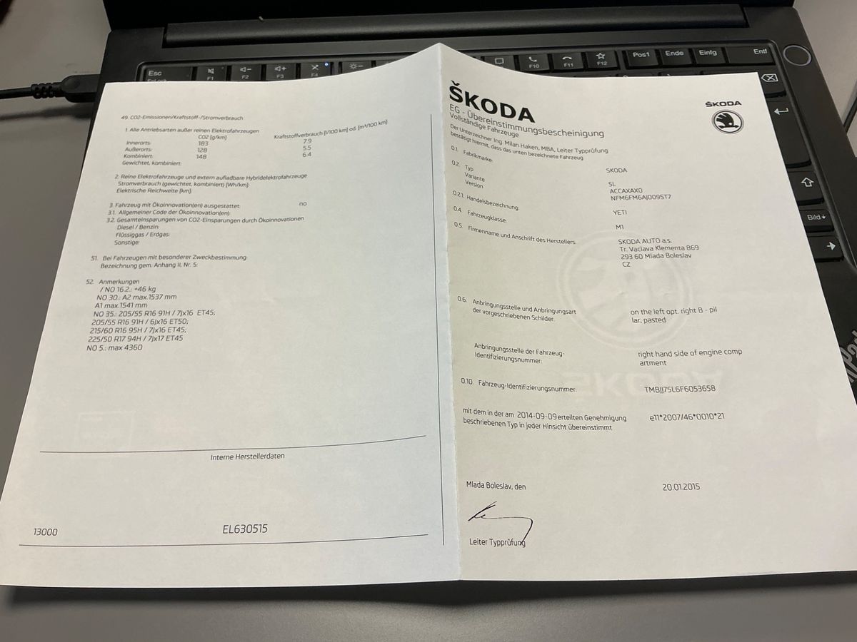 Skoda Yeti d'occasion