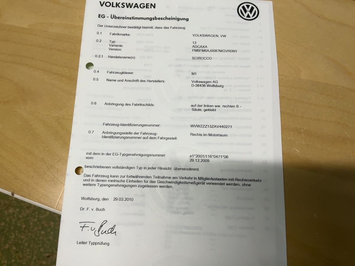 Volkswagen Scirocco d'occasion