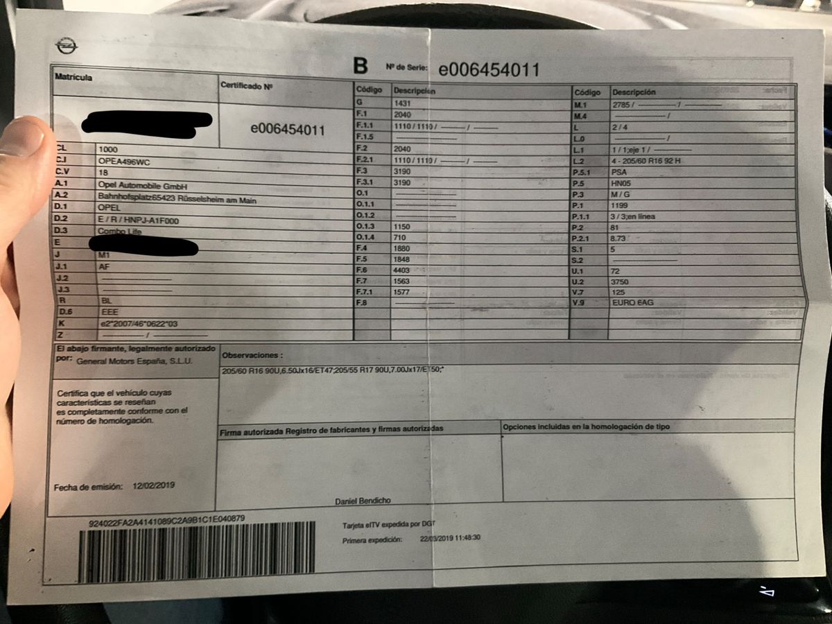 Opel Combo d'occasion